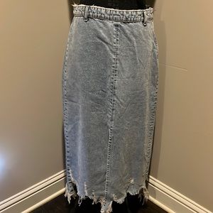 Zara denim skirt